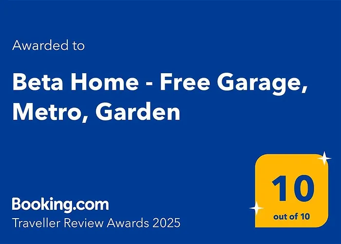Beta - Free Garage, Air Condition, Garden, At Metro, 2nd Parking On Request 아파트